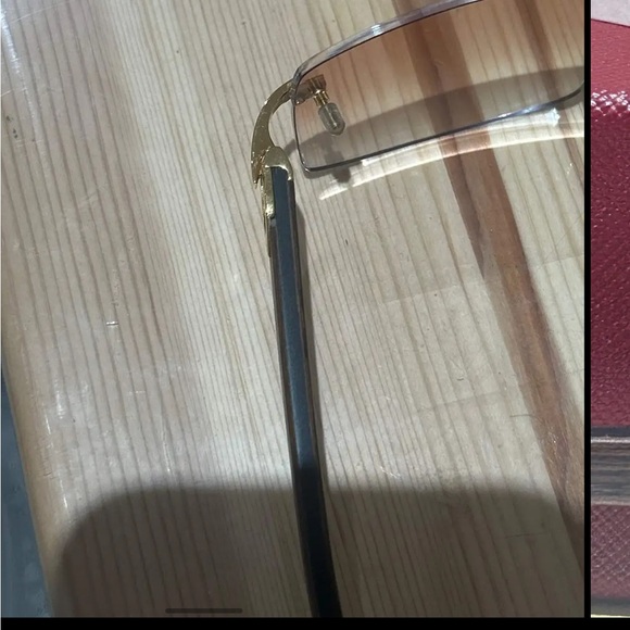 Cartier woods with light brown gradient lenses - Picture 4 of 8